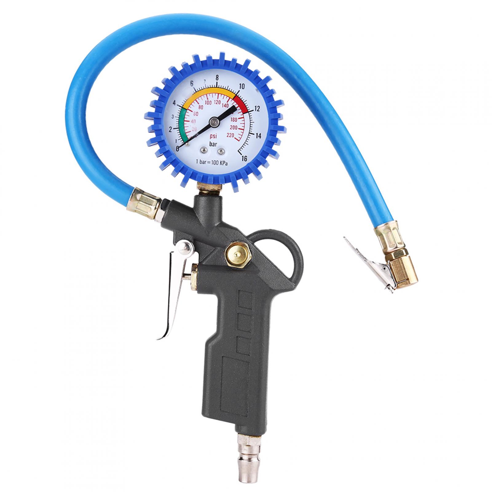 Loewten Tire Inflator Gauge, Sturdy And Durable For Office