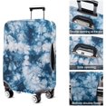 thumbnail image 4 of Travel Luggage Cover Suitcase Protector Fits 18-32 Inch Luggage Wheel Covers Patterned Travel Related Items Flower Luggage Protector Elastic Luggage Anti-scratch Suitcase Cover S, 4 of 5