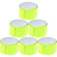 thumbnail image 1 of Shisuyan 6pcs Reflector Strips Reflective Snap Band Wearable Wrist Bands for Cycling, 1 of 9