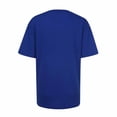 thumbnail image 4 of Timegard Short Sleeve Tops for Women Crew Neck Solid Color Comfy Casual Loose Shirts Top Basic Tee Blouse, 4 of 5