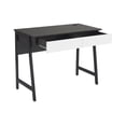 thumbnail image 2 of Mainstays 2 Drawers Computer Desk with USB Charger for Teen Adult, 39.4' Study Writing Table, Espresso Finish., 2 of 5