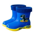 thumbnail image 1 of Bottes pour Filles Enfants Dessin Animé Commander pour Filles Bottes de Pluie pour Enfants Non Poignets de Bottes pour Filles Petites Filles Chaussures d'Eau d'Automne Design Classique Filles Léopard Bottes pour Filles Bottes de Pluie pour Enfants Confortables, 1 of 4