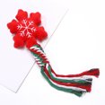 thumbnail image 3 of SIfdSeng Rope Christmas Theme Dog Toy with Rope Body for Puppy Dog Chew Toy for Puppy Interactive Toy Small Dog Chew Toys Dog Interactive Toys Aggressive Chew Toys for Large Dogs, 3 of 6