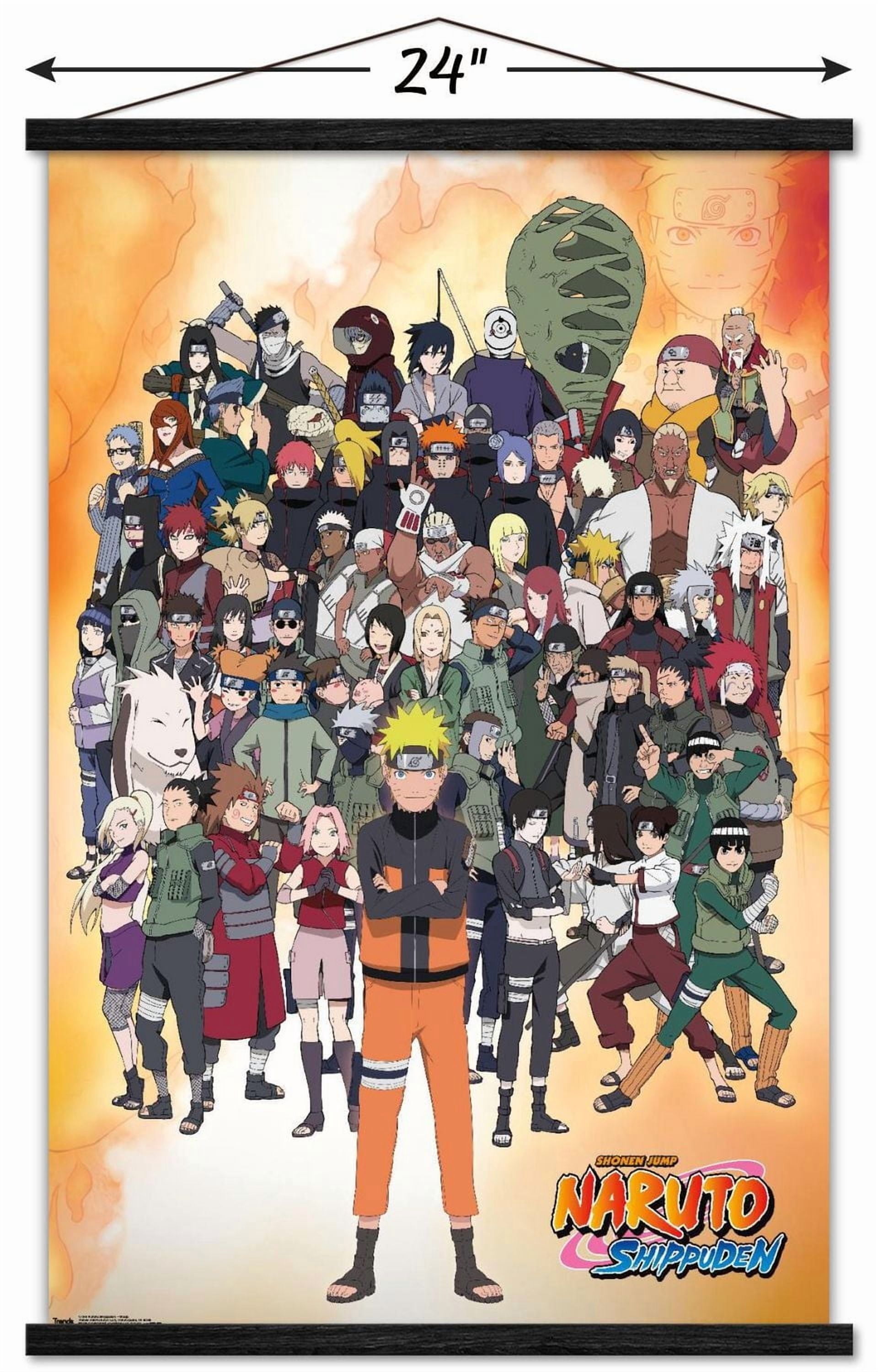 Naruto Shippuden - Group Wall Poster, 22.375