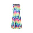 thumbnail image 4 of EQWLJWE Longue Robe pour Femmes Mode Femmes Sans Manches Col Rond Été Confortable Imprimé Poches Décontractée Ample Robe Débardeur, 4 of 6