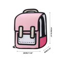 thumbnail image 3 of EGNMCR Pens Elementary School Students In The Beginning Of The School Season Large Capacity Backpack For Primary School Students New the backpack, 3 of 7