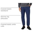 thumbnail image 4 of Hanes Mens Sport Ultimate Cotton Fleece Sweatpants With Pockets, L, Navy, 4 of 8