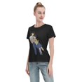 thumbnail image 4 of T-Shirt Basique à Manches Courtes pour Femmes Conan et Xiaolan, 4 of 6