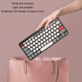 thumbnail image 4 of Clavier et Souris Sans Fil Combo, Clavier d'Ordinateur Ergonomique Pleine Taille avec Repose-Poignet, Souris Sans Fil Réglable 3DPI, Compatible OS, 4 of 8