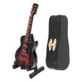 thumbnail image 2 of Mini Guitar, Beautiful Proportions Tiny Guitar Fine Details Exquisite Mini  For Ornament For Decoration, 2 of 8