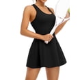 thumbnail image 1 of Charmo Robe de Tennis pour Femmes, Dos Nageur, avec Poches et Shorts, Robe de Golf, Robes de Sport et d'Entraînement, 1 of 6