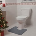 thumbnail image 5 of Dvruxg Soft Foam Bath Mat, U Shape Toilet Rug, Machine Washable Velvet Fleece Carpet for Bathroom Safety & Comfort Enhancement, 5 of 5