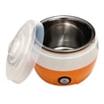 thumbnail image 1 of HAR Adhesive Yaourtière Électronique Automatique 1 L avec Réservoir en Acier Inoxydable, Orange, 1 of 3