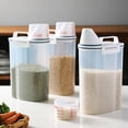 thumbnail image 4 of Storage Containers Storage Solution for Fresh Rice Grain Storage Tank Kitchen Food Sealed Container Ideal For, 4 of 5