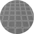 thumbnail image 1 of Ahgly Tapis Rond Lavable en Machine Intérieur Transitionnel Gris Carbone, 8 Pieds Rond, 1 of 7