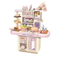 thumbnail image 2 of TIMIFIS Maison de Jeu Mini Cuisine Ensemble de Jeu Jouet 33 Pcs Cuisine de Jeu avec Vapeur et Lumières Réalistes Jeu de Rôle Aliments Factices et Ensemble de Jeu de Cuisine Mini Accessoires de Cuisine F Éducation, 2 of 6