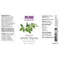 thumbnail image 2 of NOW Foods - Huile Essentielle de Thym Blanc 100 % Pure - 1 fl oz, 2 of 2