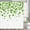 Multi6, variante sur Rideau de Douche de la Saint-Patrick, Rideau de Douche Trèfle Vert Trèfle Irlandais, Rideau de Douche Trèfle Porte-Bonheur Vert Feuilles Rideau de Douche Trèfle Vert de la Saint-Patrick avec Crochets, 72x72 Pouces