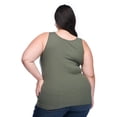 thumbnail image 3 of Lane Bryant Women's Plus Scoop-Neck Tank Top, 3 of 6
