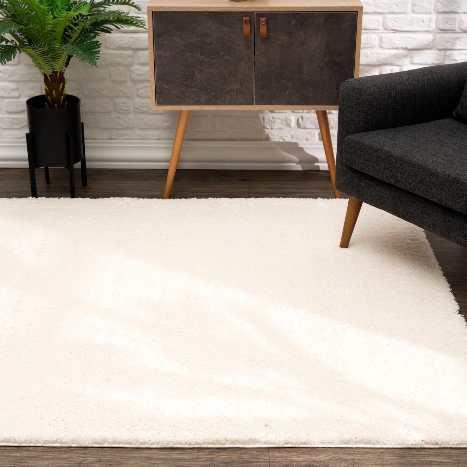 Rug Branch Retro Collection Tapis uni moderne