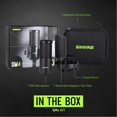 thumbnail image 2 of SHURE - Shure SM4-K-KIT - condenser microphone, externally polarised, handle, popfilter, case, 2 of 9