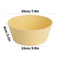 thumbnail image 2 of Reusable Lightweight Bowl, Large Capacity Salad Bowls for Rice Soup Snack Fruit Serving, Microwave and Dishwasher Safe Kitchen Bowls for Home, Camping, and Picnic, 2 of 6