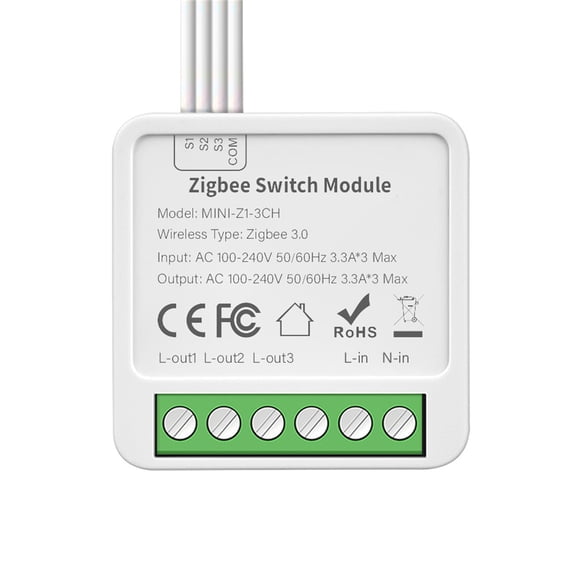 For For For Tuya Smart Switch 10A 2/3/4 Gang 2-Way Control Automation Module