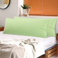 thumbnail image 1 of PiccoCasa 2 Pcs Body Pillowcases Microfiber Envelope Long Pillowcover, Standard Sage, 1 of 8