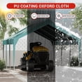 thumbnail image 2 of AKDSteel Abri d'Auto Robuste 10'x20 Pieds'/12'x20 Pieds, Auvent Extérieur Résistant aux Uv et Imperméable pour Voiture, Rangement Ou Fêtes, 2 of 7