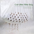 thumbnail image 4 of Yeacher Cat Litter Filter Bag Drawstring Litter Sifting Liners Kitty Waste Litter Box Liners, 4 of 7