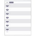 thumbnail image 1 of Tableau hebdomadaire vertical Quartet®, 11  po x 14 po, 1 of 1