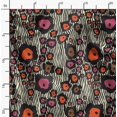 thumbnail image 2 of Soimoi Yellow polyester Crepe Fabric Wild Animal Skin Fabric Prints by Yard 52 Inch Wide, 2 of 6