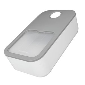Laundry Pod Storage Container, Elegant Plastic Laundry Detergent Container Large Capacity Multifunctional  for Bathroom