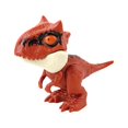 thumbnail image 2 of Biting Finger Dinosaur Toy Animal Hand Puppet for Easter Basket Stuffers Brown Torosaurus, 2 of 8