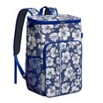 thumbnail image 1 of Bloom Print Romantic Floral Backpack Cooler - 20L High Capacity, Durable & Lightweight for Travel, 1 of 6