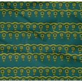thumbnail image 4 of oneOone Organic Cotton Poplin Twill Fabric Circle Block Printed Fabric 1 Yard 42 Inch Wide, 4 of 4