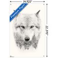 thumbnail image 2 of Wolf - Trees Wall Poster, 22.375" x 34", 2 of 4