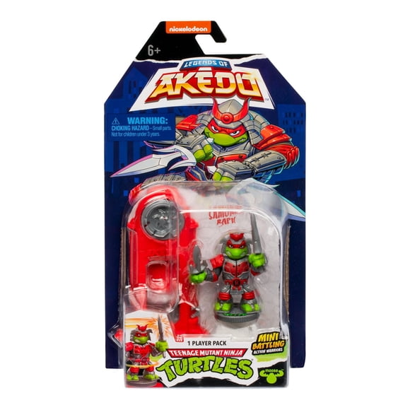AKEDO TMNT PACK UNIQUE SAMOURAÏ RAPH