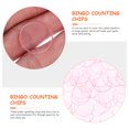 thumbnail image 2 of Puces de Bingo Roses pour Jeux en ABS Durables et Robustes avec Bords Arrondis 100 Pcs, 2 of 8