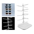 thumbnail image 3 of koolsoo 5 Layer Sunglasses Rack Eyewear Eyeglasses Glasses Display Stand Show Holder White, 3 of 9