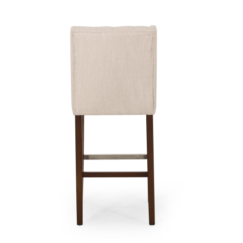 Tabourets de bar Noble House, hauteur 76 cm (lot de 2), siège en tissu haute densité