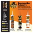 thumbnail image 2 of Gorilla 1000925 Adhésif de Construction de 9 oz, Lot de 12, 2 of 4
