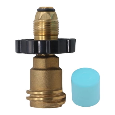 GROWTH TANK Propane Tank Adapter Converts Camper Metal Connector Propane Cylinder Old to New 89mmx51mm