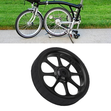 Aluminum Alloy Folding Bike Easy Wheel,Folding Bicycle Easy Wheel 82mm Widened Bearing Easy Wheel for 3sixty Folding Bike