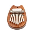 thumbnail image 2 of Wdhugt 8 Key Kalimba Thumb Piano Mini Musical Instrument With Wooden Body And Stainless Steel Keys Portable Gift For Kids And Beginners, 2 of 8