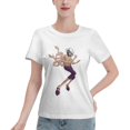 thumbnail image 1 of Women's Basic Short Sleeve T-Shirt One Piece Robin, 1 of 6