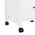 thumbnail image 2 of vidaXL Kitchen Trolley Rolling Cart on Wheels Living Room Solid Wood Pine, 2 of 6