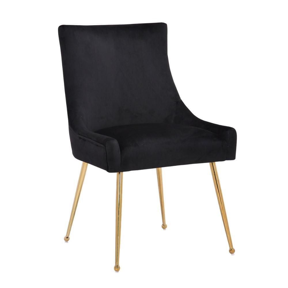 CHAISE HEYE II en noir ENSEMBLE DE 2
