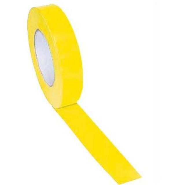 Ruban Vinyle 1 Po x 60 Verges - Jaune