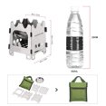 thumbnail image 3 of Poêle de Camping Extérieur Portable Pliant en Acier Inoxydable Poêle à Bois Poêle, 3 of 3